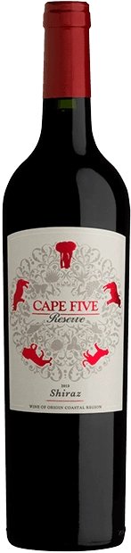 Вино Cape Five Shiraz Reserve  2017  750 мл