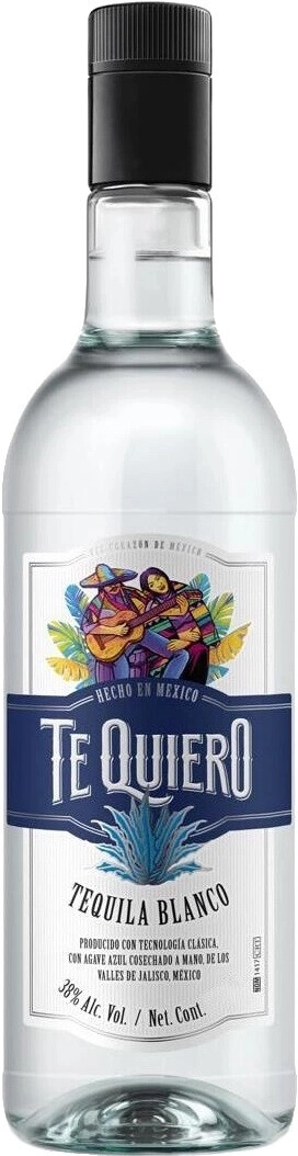 Текила Te Quiero Blanco  1 л 