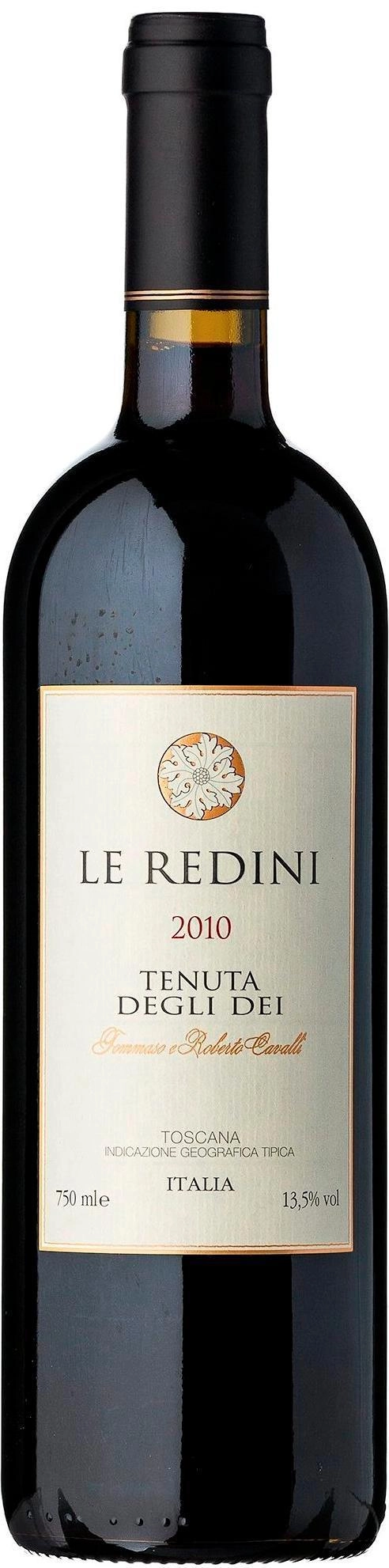 Вино  Tenuta degli Dei di Tommaso e Roberto Cavalli  Le Redini  2019 750 мл