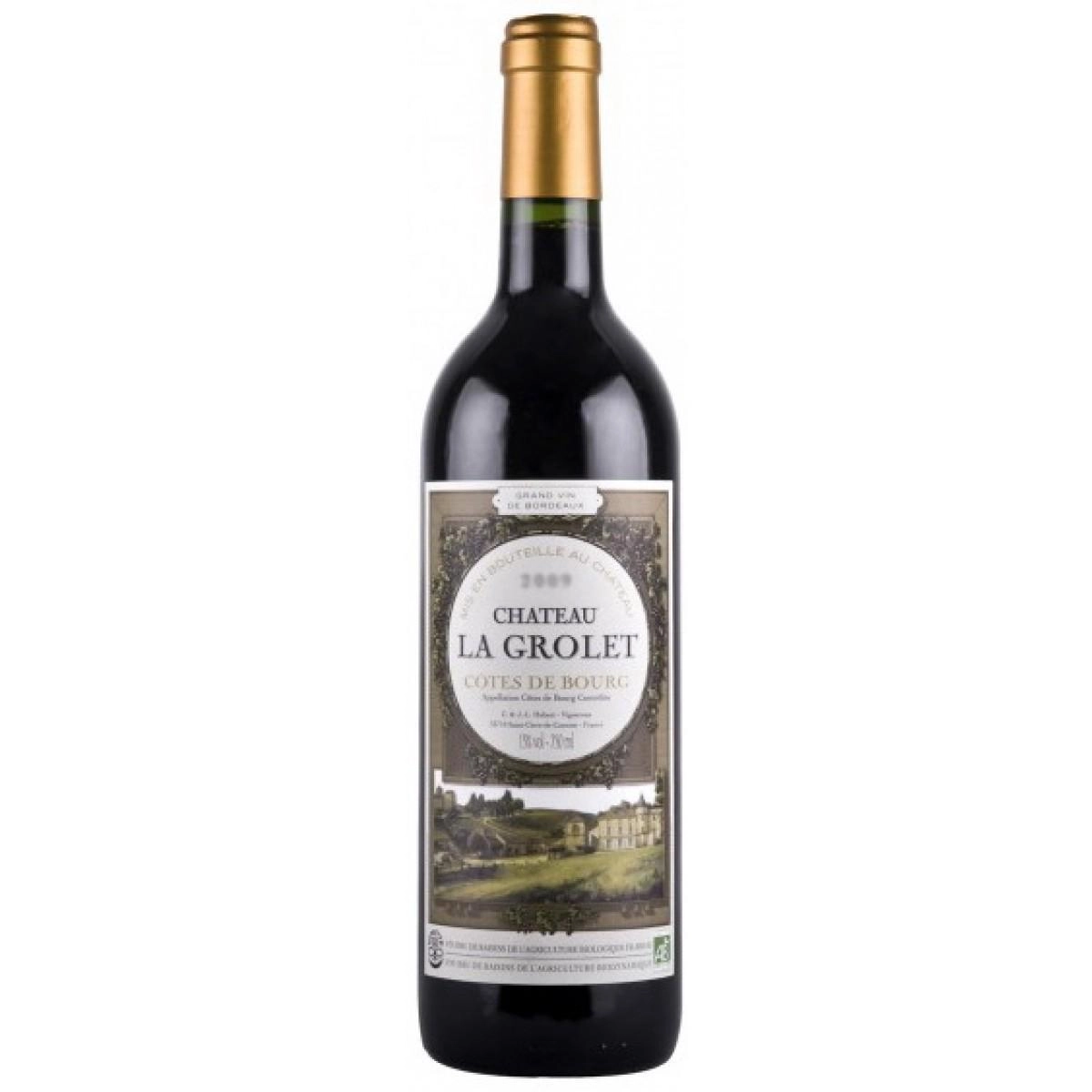 Вино  Chateau La Grolet  Шато Ля Гроле 2019 750 мл