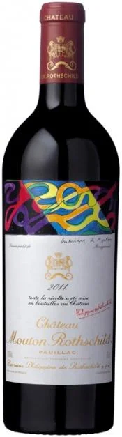 Вино Chateau Mouton Rothschild Pauillac AOC 1-er Grand Cru Classe Шато Мутон Ротшильд Пойяк 1-й Гран Крю Классе 2011 0.75