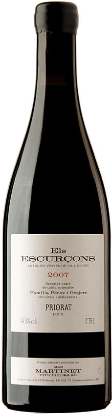 Вино Mas Martinet Els Escurcons  Priorat DOQ  2017  1500 мл