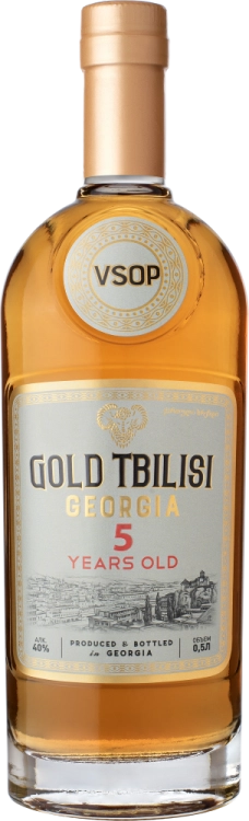 Коньяк  Gold Tbilisi VSOP 5 yo   500 мл  40%