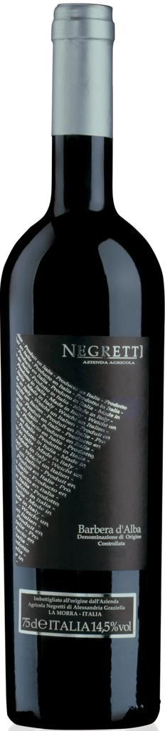 Вино Negretti Barbera d'Alba Superiore Негретти Барбера д'Альба Супериоре 2014 750 мл