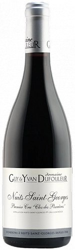 Вино  Domaine Guy & Yvan Dufouleur  Nuits-Saint-Georges 1-er Cru «Clos des Perrières»  Домен Ги & Иван Дюфулёр Нюи-Сен-Жорж Премье Крю Кло де Перрьер 2017  750 мл