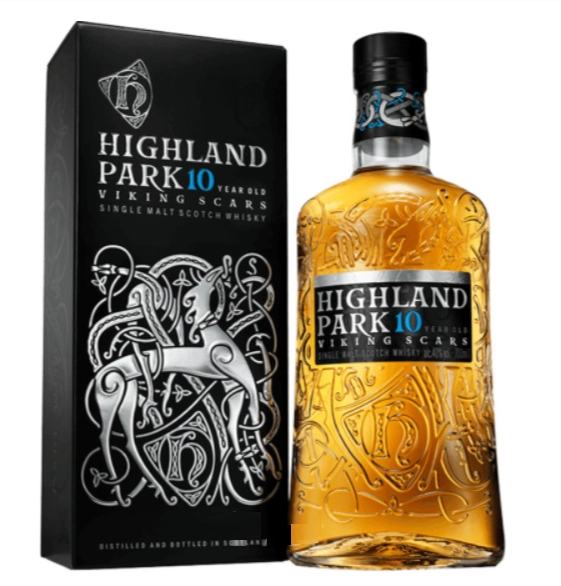 Виски Highland Park Viking Scars 10 Years Old в п/у 700 мл