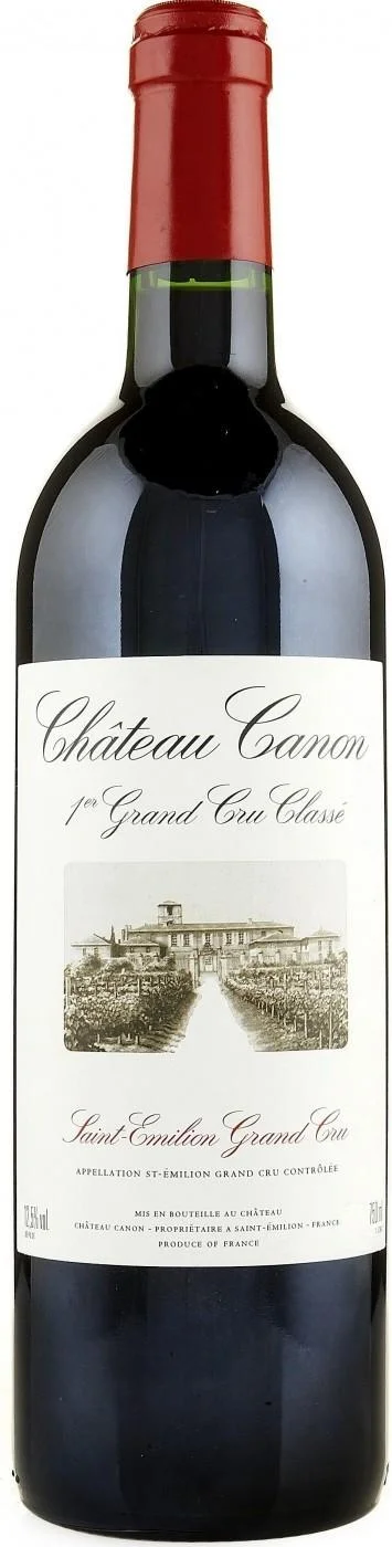 Вино Chateau Canon Saint-Emilion AOC 1er Grand Cru Classe B 2000 Сент-Эмильон Премьер Гран Крю Классе Б 2000 750 мл