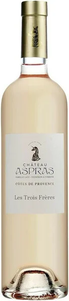 Вино Domaine des Aspras Les Trois Freres Rose Cotes de Provence  2022  750 мл