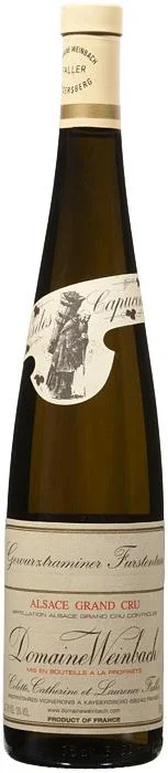 Вино Domaine Weinbach  Gewurztraminer Grand Cru Furstentum Cuvee Laurence  Домен Вайнбах  Гевюрцтраминер Гран Крю Фурстентум Кюве Лоранс  2004  750 мл
