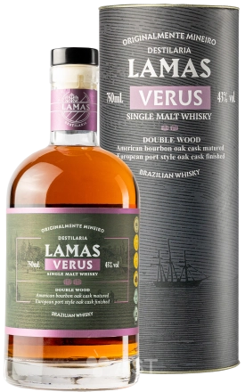 Виски  Lamas Verus Double Wood  gift box  750 мл