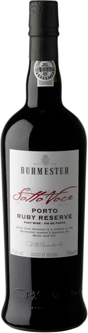 Портвейн Burmester Sotto Voce Ruby Reserve Бурместер Сотту Восе Руби Резерв 750 мл