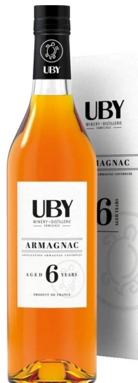 Арманьяк Uby 6 Years Old Armagnac AOC  700  мл
