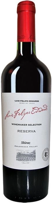 Вино красное сухое Luis Felipe Edwards,"Reserva"  Shiraz,   Луис Фелипе Эдвардс,"Ресерва",  Шираз 2017 750 мл