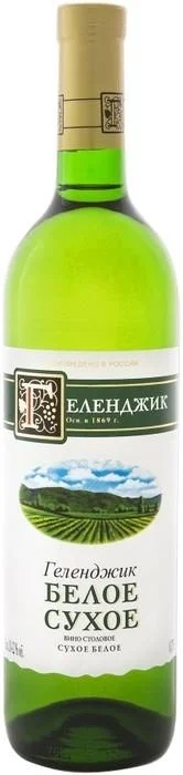 Вино Геленджик Белое Сухое 750 мл