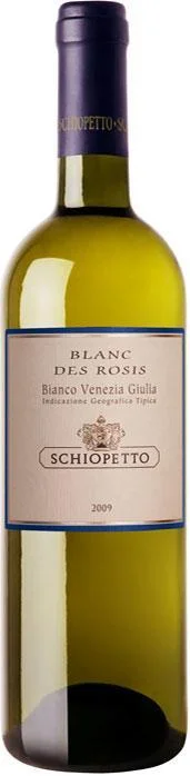 Вино Blanc des Rosis Venezia Giulia Bianco IGT Блан де Розис 2010 750 мл