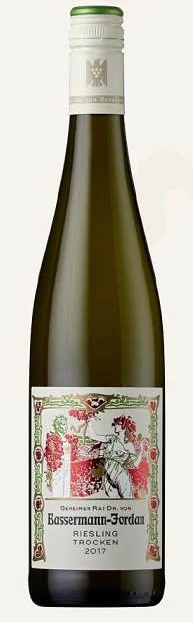 Вино Bassermann-Jordan Riesling Trocken Бассерман-Йордан Рислинг  2016 750 мл