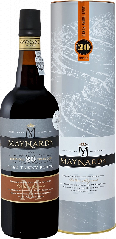 Портвейн  Maynard’s Tawny Porto DO 20 years old Barão De Vilar – Vinhos  750 мл