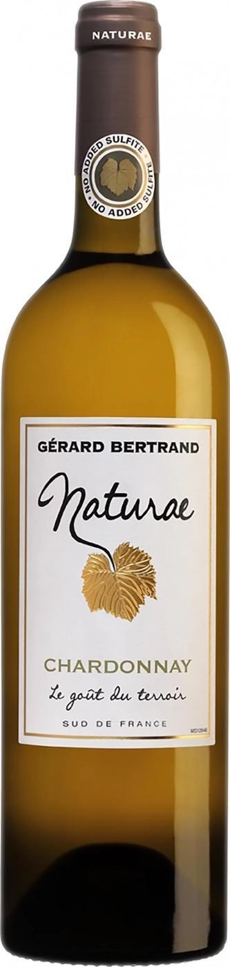 Вино Gerard Bertrand Naturae Chardonnay IGP Pay's d'Oc  2018 750мл