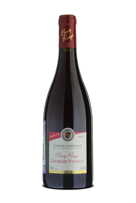 Шампанское  Georges Vesselle Bouzy Rouge Grand Cru Coteaux Champenois AOC Жорж Весселль Бузи Руж Гран Крю Кото Шампань 2006 750 мл