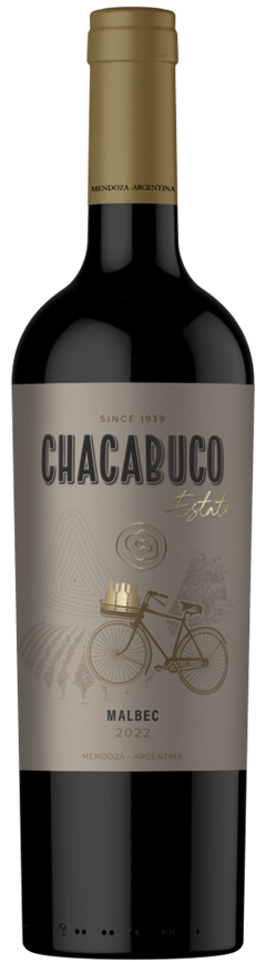 Вино   Chacabuco Estate Malbec    2022  750 мл 14 %