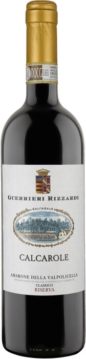 Вино Guerrieri Rizzardi  Calcarole Amarone Classico della Valpolicella DOCG Riserva   2017 750 мл  17%