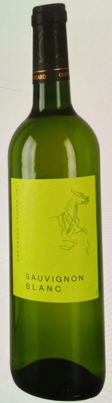 Вино Cheval Quancard  Sauvignon Blanc    2020  750 мл