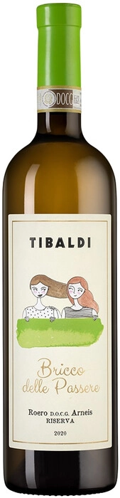 Вино Tibaldi Roero Arneis Riserva Bricco delle Passere DOCG  Тибальди Роэро Арнеис Ризерва Брикко делле Пассере  2020 750 мл 13,5%