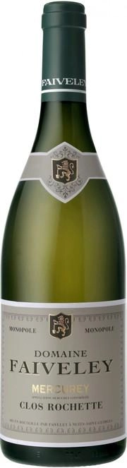 Вино Faiveley Mercurey Blanc Clos Rochette  2017 750 мл