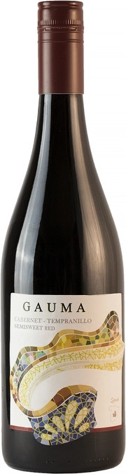 Вино  Gauma Cabernet-Tempranillo Semisweet Red  Tierra de Castilla IGP   2018 750 мл
