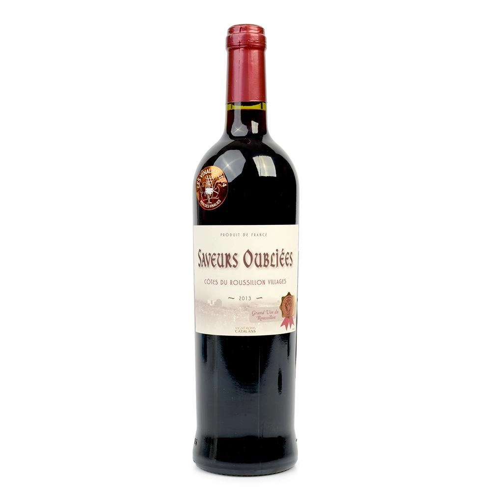 Вино Saveurs Oubliees AOC Cotes de Roussillon Villages Савер Ублие АОС Кот де Руссийон Вилляж 2017 750 мл