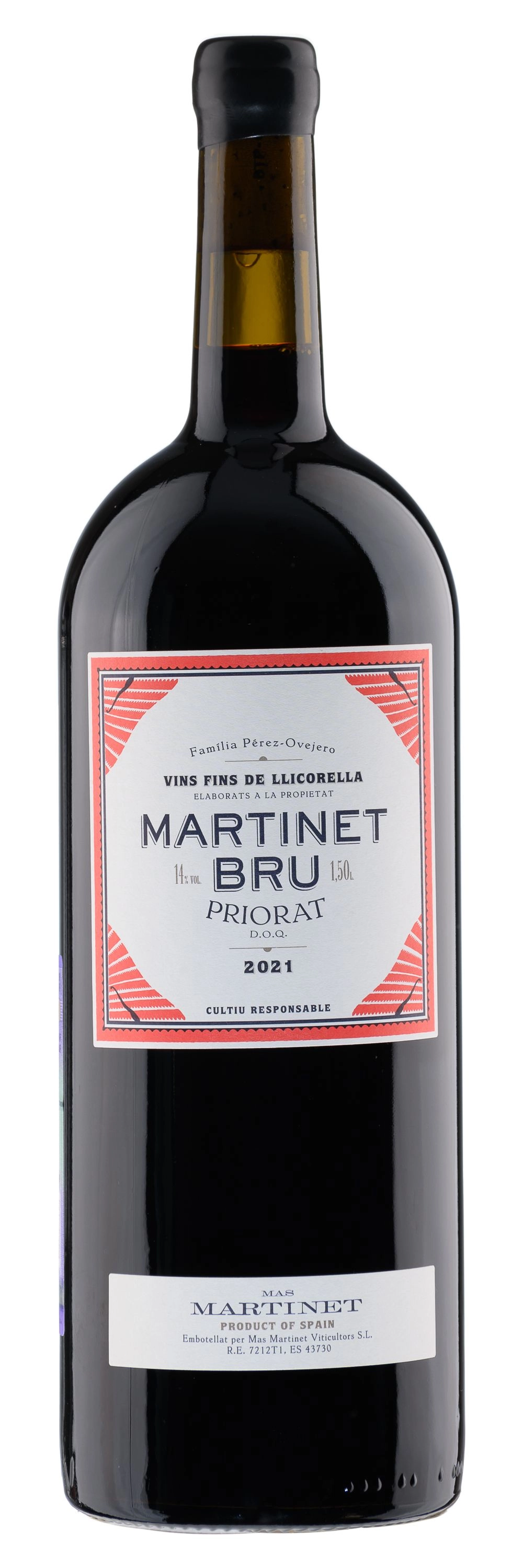 Вино Mas Martinet Martinet Bru Priorat DOQ 2022 1500 ml 14%