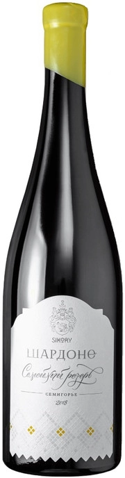 Вино Сикоры Шардоне Семейный резерв 2022  750 мл