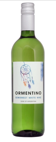 Вино VINEDOS PIE DE PALO ORMENTINO Виньедос Пие де Пало  ОРМЕНТИНО белое полусладкое 750 мл