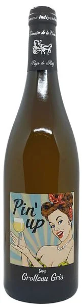 Вино Grolleau Gris Pin' Up Val de Loire - Pays de Retz 2023  750 мл