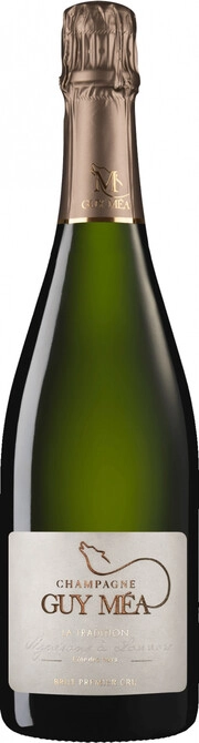 Игристое вино  Guy Mea   La Tradition   Brut Champagne Premier Cru AOC  2017  750 мл
