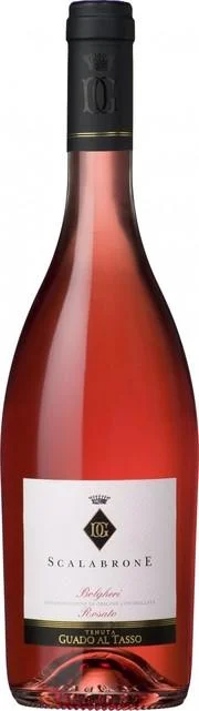 Вино  Antinori Scalabrone Bolgheri Rosato DOC  Антинори Скалаброне Розато Болгери 2018 750 мл