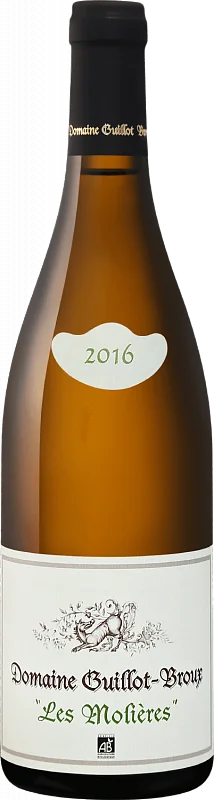 Вино Domaine Guillot-Broux   Les Molières Macon-Cruzille AOC  Домэн Гийо-Бру   Ле Мольер Макон-Крузиль  2016 750 мл