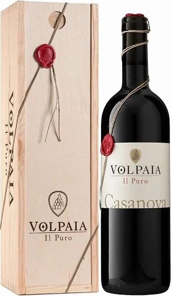 Вино Volpaia Il Puro Casanova Riserva Gran Selezione Chianti Classico in wooden box 2020 750 мл