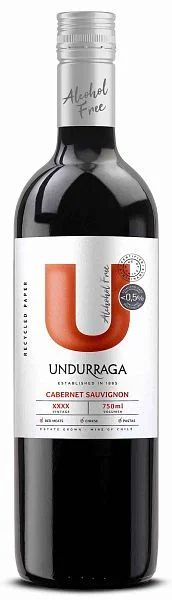 Вино безалкогольное Undurraga Cabernet Sauvignon Alcohol Free 2024  750 мл