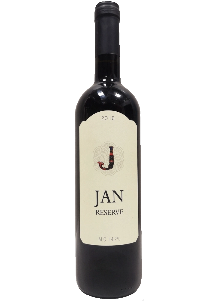 Вино  Jan reserve  Джан резервное красное сухое 2016 750 мл