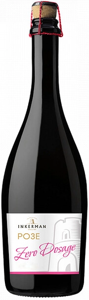 Игристое вино Inkerman Rose Zero Dosage Extra Brut  750 мл