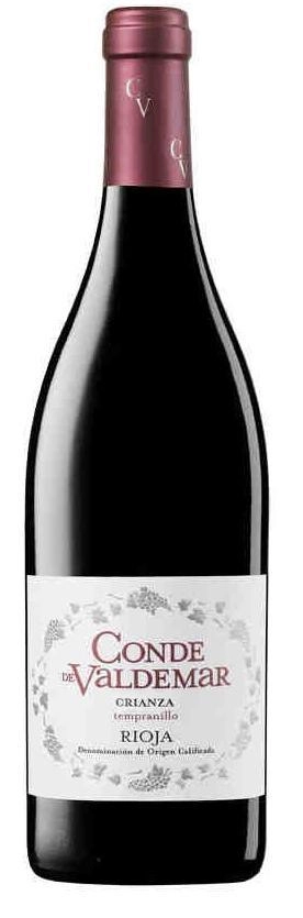 Вино Bodegas Valdemar Conde de Valdemar Tempranillo Rioja DOC 2017 750 мл