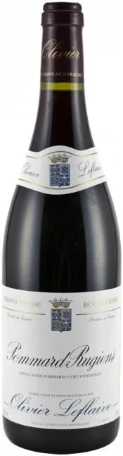 Вино Pommard "Rugiens" 1er Cru AOC, Оливье Лефлев, Поммар Премьер Крю "Рюжьен" AOC, 2010