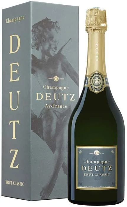 Шампанское Deutz Brut Classic gift box Дейц Брют Классик в подарочной коробке 1995 750 мл