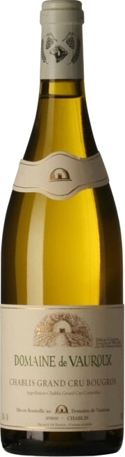 Вино Domaine de Vauroux Chablis Grand Cru  Bougros AOC  2011 750 мл