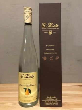 Ликер G Miclo Eau de vie de Poire Williams  Grande Reserve  350 мл