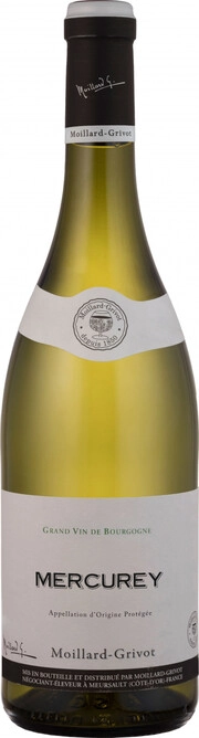 Вино Moillard-Grivot Mercurey AOP Blanc  2019  750 мл