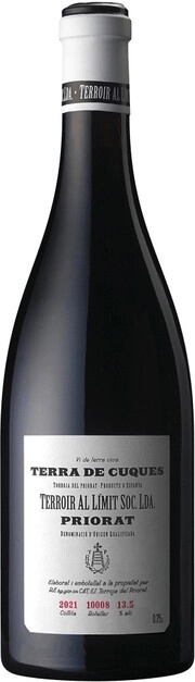 Вино Terroir al Limit  Terra de Cuques Negre Priorat DOQ 2021 750 мл  13,5%