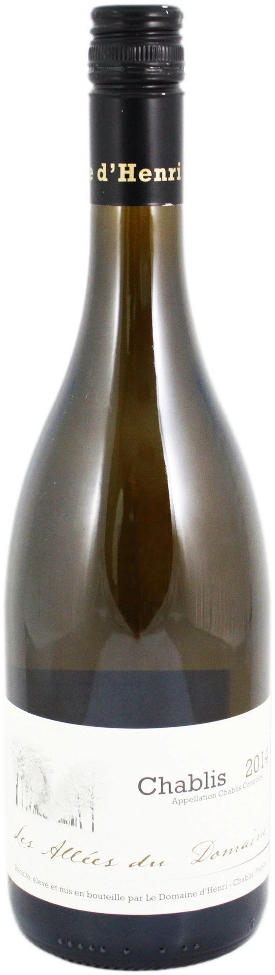 Вино  Les Allees du Domaine  Chablis   2018 750 мл
