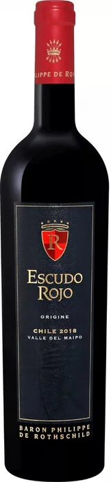 Вино Escudo Rojo Origine Maipo Valley DO Baron Philippe de Rothschild  ЭСКУДО РОХО ОРИДЖИН МАЙПО ВЭЛЛИ DO БАРОН ФИЛИПП ДЕ РОТШИЛЬД    2019 750 мл